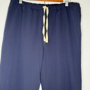 FIGS Technical Pisco Basic Scrub Pants Navy Blue Stretch Men's Large FM4500T X,Y